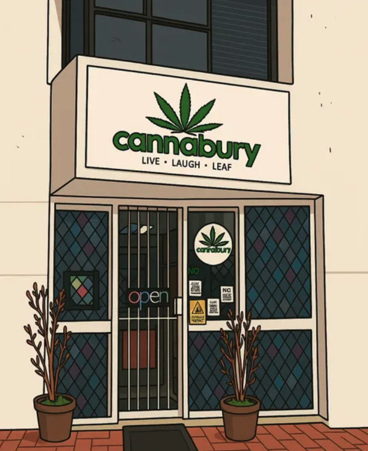 Looking for a place that gets you?
Step into Cannabury, where good energy flows through every corner!
